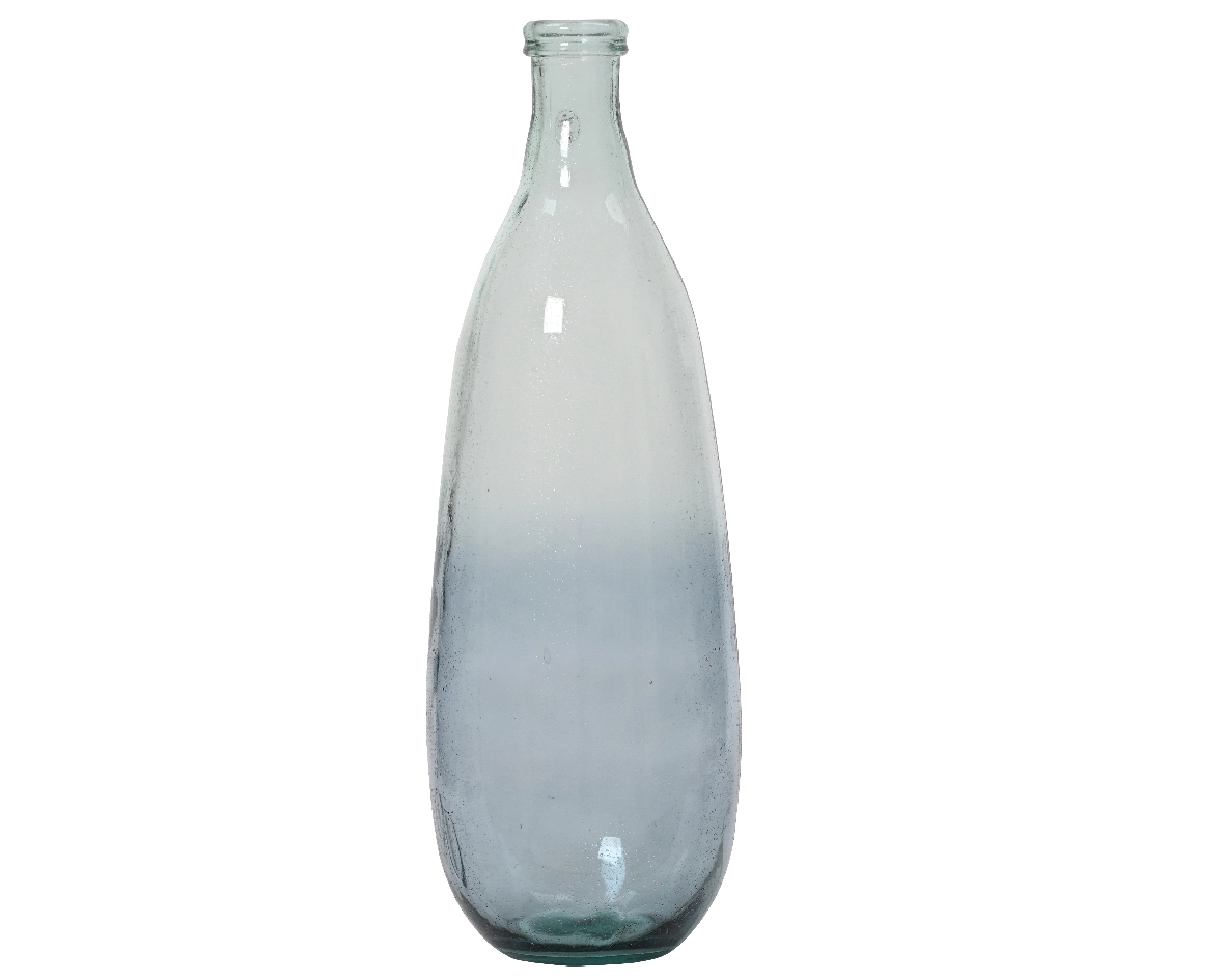 Vaas Glas Blauw 41cm Tuincollectie Nl