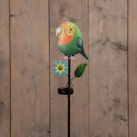 Anna's Collection Tuinsteker Solar Vogel Rollende Ogen 75cm