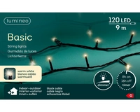 Basic Kerstverlichting 120 LED 9m WW