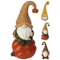 Beeld Gnoom Herfst 23cm Assorti 1st