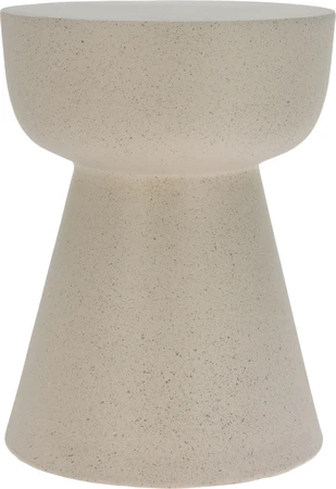 Bijzettafel Organisch Beige H45cm Ø33cm