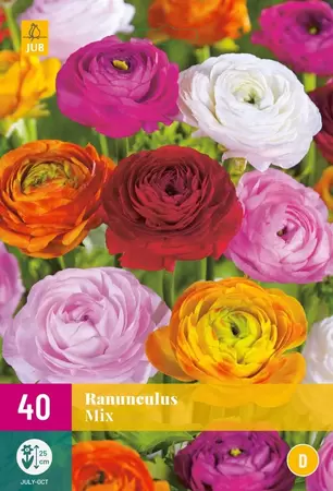 Ranunculus Mix Bloembollen Tuincollectie.nl