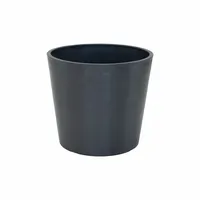 Bloempot Ecostone Zwart Ø26cm