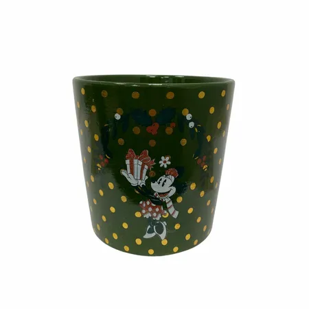 Bloempot Kerst Mickey Mouse Groen Ø14,5cm