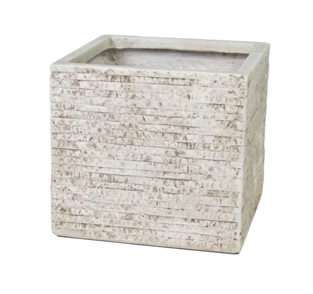 Bloempot Utah Cube Desert 44x44cm