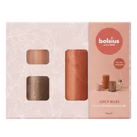 Bolsius Geschenkset Juicy Bliss Peach