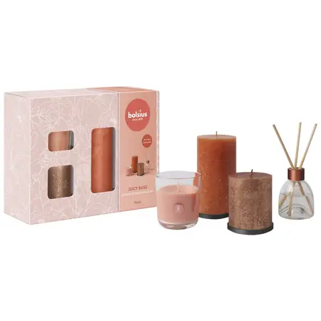 Bolsius Geschenkset Juicy Bliss Peach