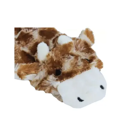 Boon Hondenspeelgoed Giraffe zonder Pieper Plat 35cm