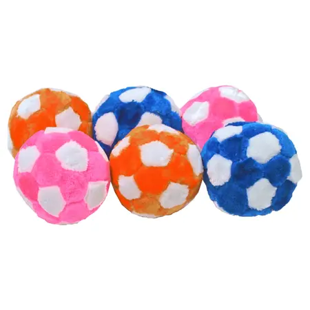 Boon Hondenspeelgoed Voetbal Pluche Ø12,5cm Assorti 1st