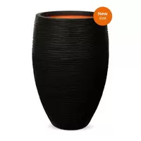 Capi bloempot Zwart 72cm