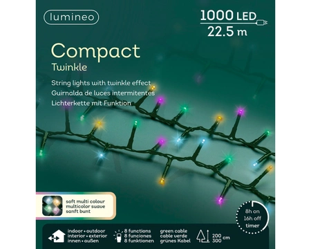 Compactverlichting 1000 LED 22,5m Soft Multi