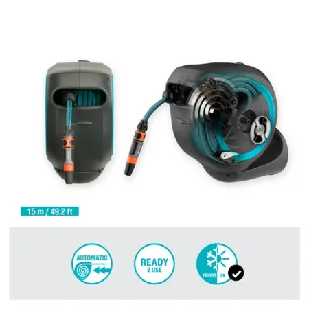 Gardena Wandslangenbox RollUp S 15m