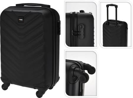 Handbagage Koffer Zwart 28L