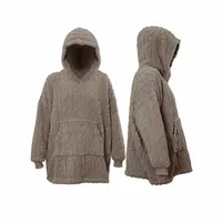 Hoodie Pleun Taupe One Size