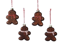 Kerstornament Gingerbread Poppetje Assorti 1st