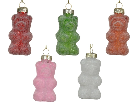 Kerstornament Gummybear Multicolor 1st