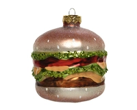 Kerstornament Hamburger 1st