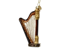 Kerstornament Harp 1st