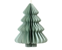 Kerstornament Papier Kerstboom 15cm Mintgroen