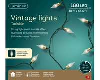 Kerstverlichting Vintage 180 LED 18m WW