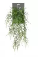 Kunst Hangplant Asparagus 54cm