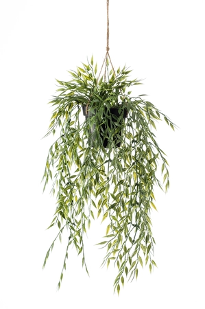 Kunst Hangplant Bamboe 40cm