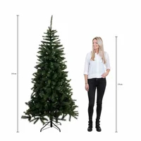 Kunstkerstboom Brampton Slim Groen 215cm