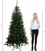 Kunstkerstboom Brampton Slim Groen 230cm