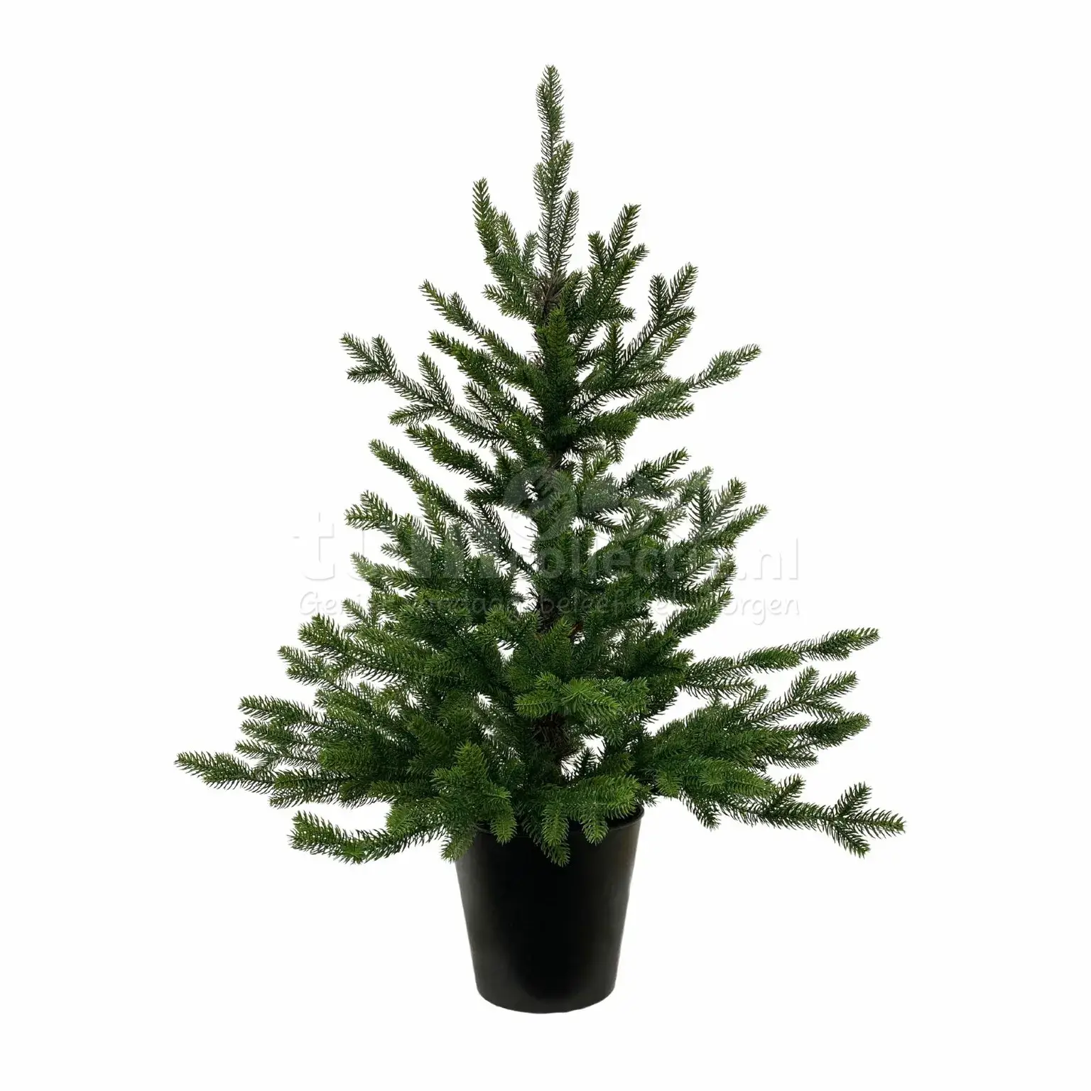 Kunstkerstboom Grenoble in pot PE Groen 100cm