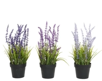 Kunstplant Lavendel 30cm Assorti 1st