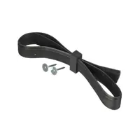 Nature Boomband Rubber Zwart 90cm