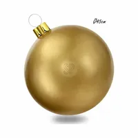 Opblaasbare Kerstbal Ø45cm Goud