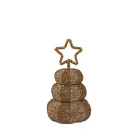 PTMD Kerstboompje Goud 20cm