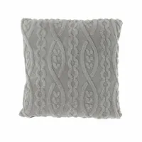 Kussen Pleun 45x45cm Chateau Grey