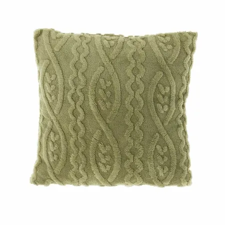 Kussen Pleun 45x45cm Tea Green