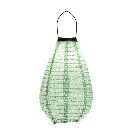 Solar Lampion Groen 20x29cm