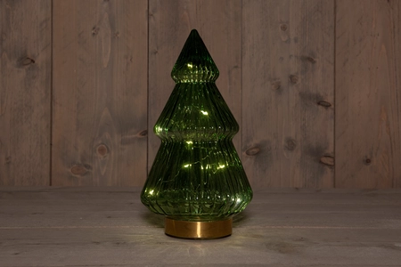 Tafellamp Kerstboom LED Groen H.29cm