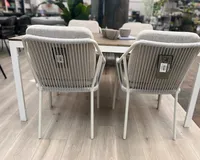 Tuinstoel Liv Creme White Stapelbaar