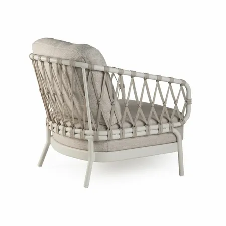 Tierra Outdoor Loungestoel Natal Creme White