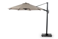 Tierra Outdoor Zweefparasol Duraflex Ø350cm Taupe