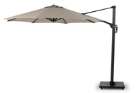 Tierra Outdoor Zweefparasol Durasol Ø350cm Taupe