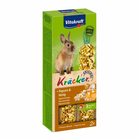 Vitakraft Kräcker Konijn Popcorn en Honing | Tuincollectie.nl