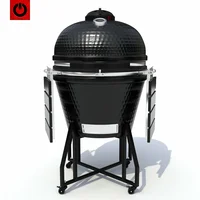 Kamado Volt! Barbecue Black 22 inch